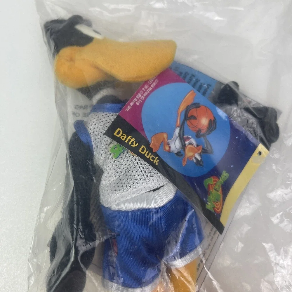 Vintage 1996 Space Jam Daffy Duck Plush Toy McDonalds‎ Looney Tunes